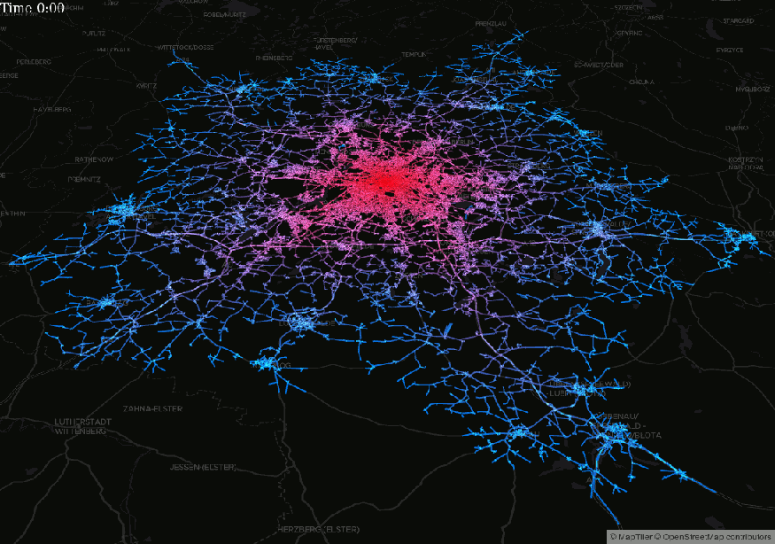 Simulación en la Smart Grid de Berlin